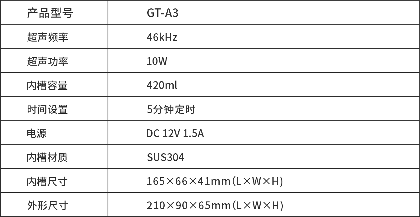 GT-A3超聲波清洗機(jī)
